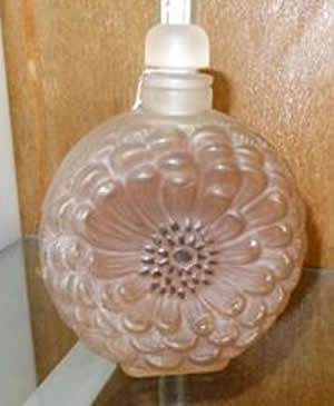 Rene Lalique Dahlia Perfume Bottle 