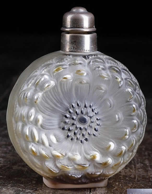 R. Lalique Dahlia Perfume Bottle