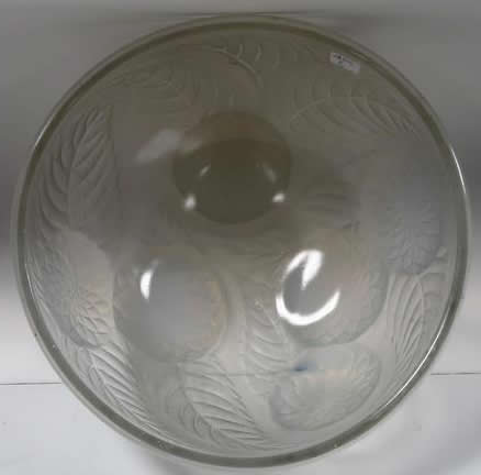 Rene Lalique Dahlias Bowl 