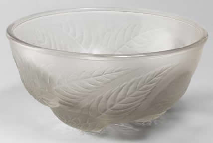 R. Lalique Dahlias Bowl