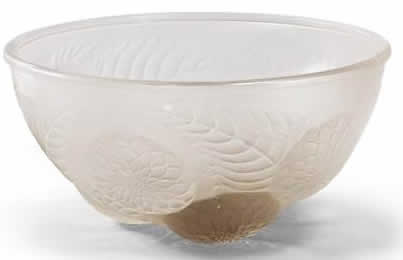 Rene Lalique Dahlias Coupe 