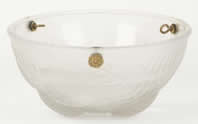 Rene Lalique Dahlias Light Fixture 