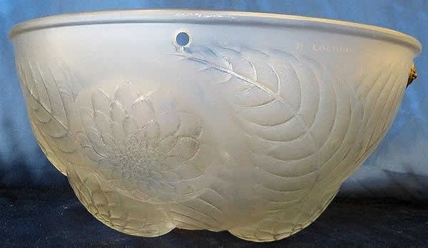 R. Lalique Dahlias Light Shade