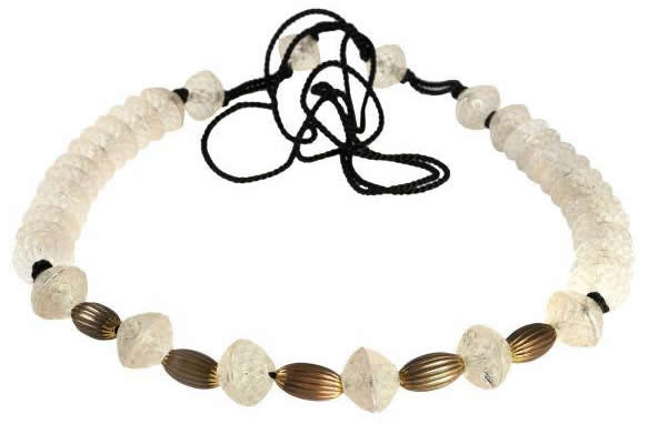 R. Lalique Dahlias Necklace