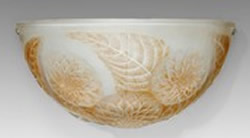 R. Lalique Dahlias Applique
