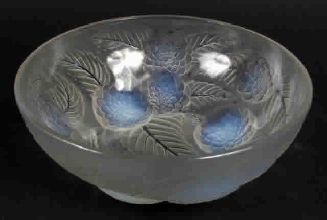 Rene Lalique Dahlias Bowl 