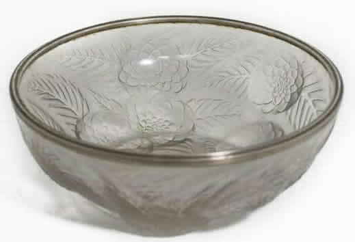 R. Lalique Dahlias Bowl