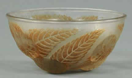 Rene Lalique Dahlias Bowl 