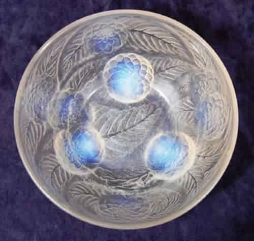 R. Lalique Dahlias Bowl