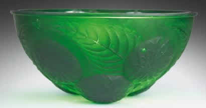 Rene Lalique Dahlias Bowl 