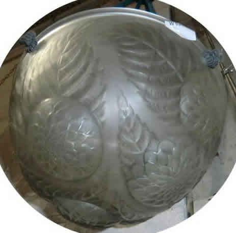 R. Lalique Dahlias Light Shade
