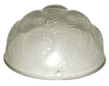 R. Lalique Dahlias Lighting Fixture