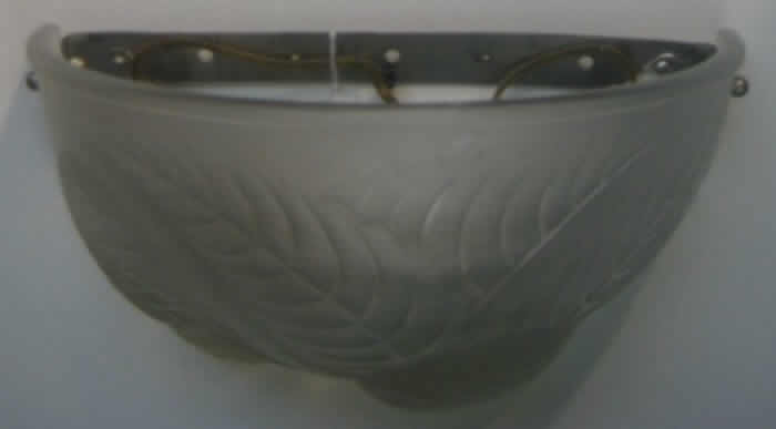R. Lalique Dahlias Sconce