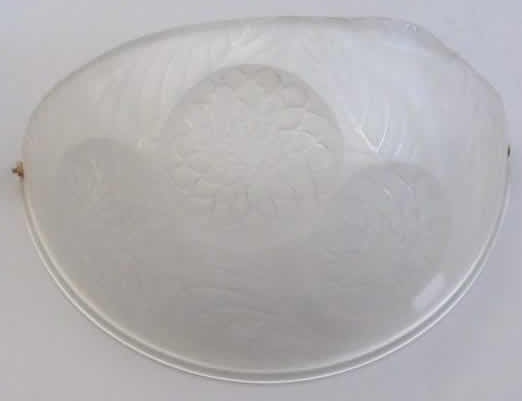 R. Lalique Dahlias Applique