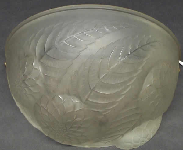 R. Lalique Dahlias Wall Light