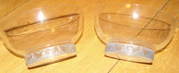 R. Lalique Dampierre Bowl