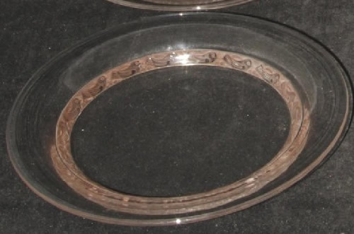 R. Lalique Dampierre Plate