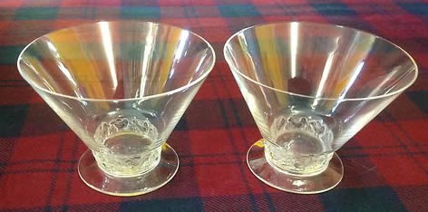 Rene Lalique Dampierre Sundae Glass 
