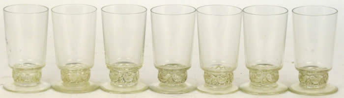 R. Lalique Dampierre Tableware