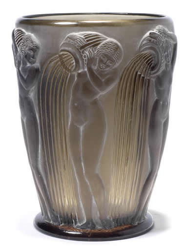 R. Lalique Danaides Vase