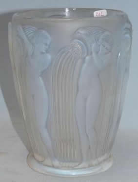 R. Lalique Danaides Vase