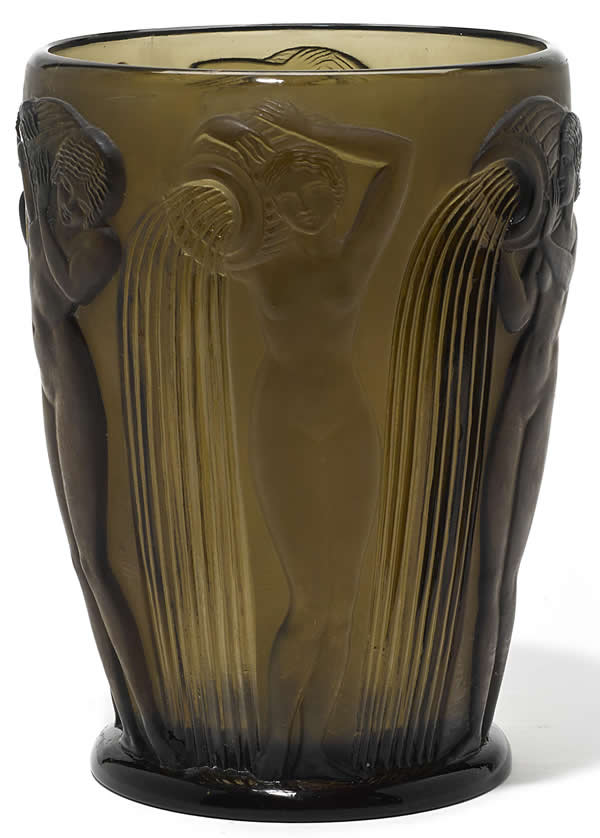 R. Lalique Danaides Vase