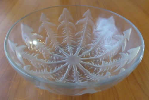 R. Lalique Dandelion Bowl