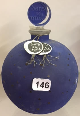 R. Lalique Dans La Nuit Perfume Bottle