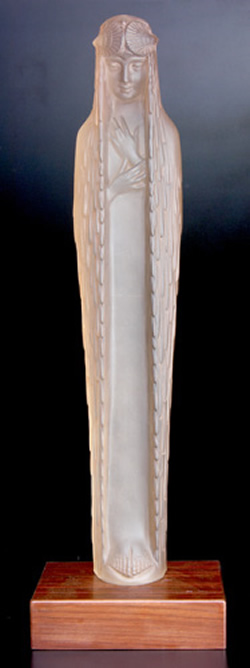Rene Lalique Source De La Fontaine Daphne Statue