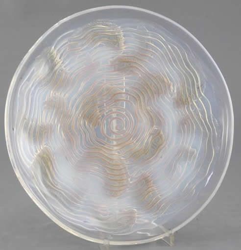 R. Lalique Dauphins Plate