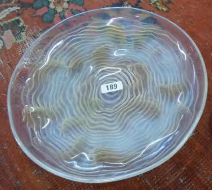 R. Lalique Dauphins Plate