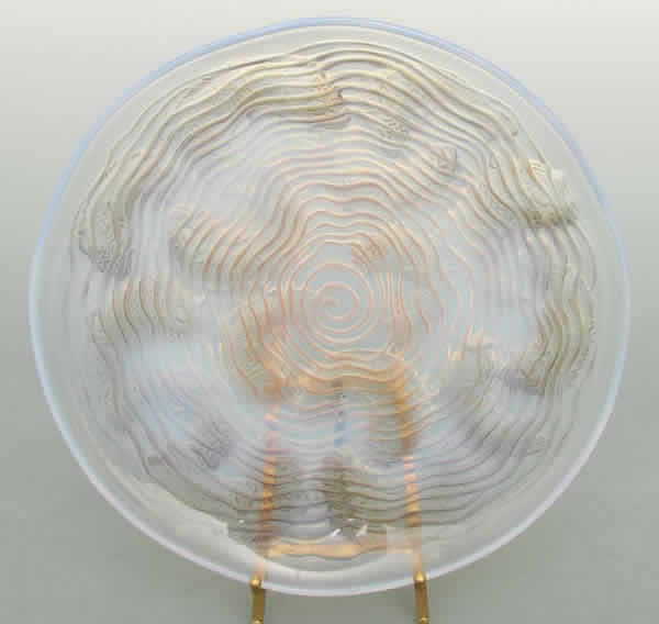 R. Lalique Dauphins Plate