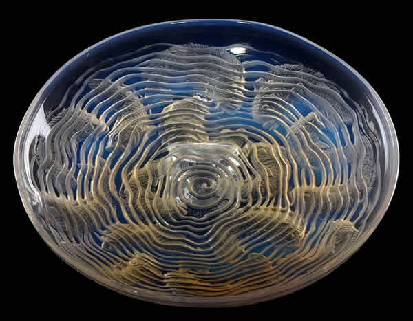 R. Lalique Dauphins Plate