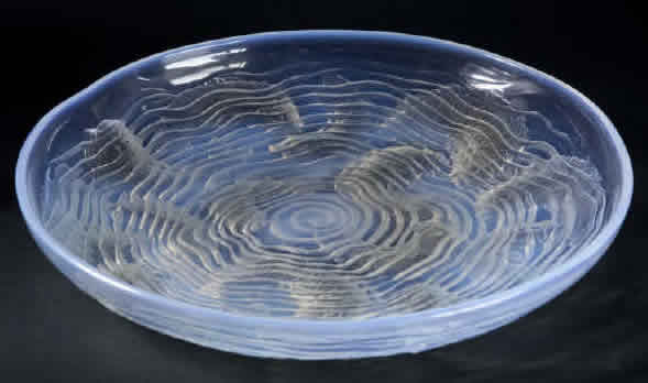 R. Lalique Dauphins Plate