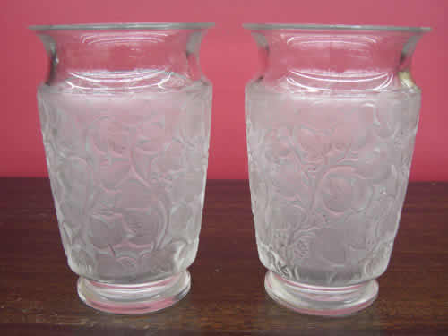 R. Lalique Deauville Vase