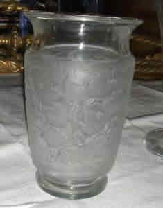 R. Lalique Deauville Vase