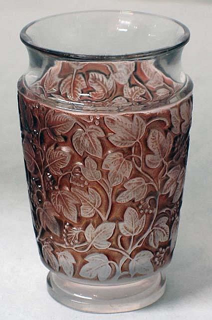 R. Lalique Deauville Vase