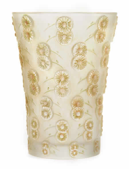 R. Lalique Deux A Deux Vase