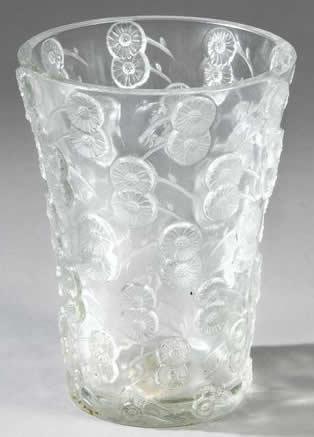 R. Lalique Deux A Deux Vase