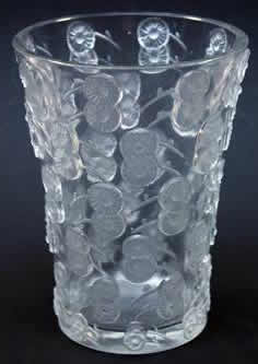 R. Lalique Deux A Deux Vase