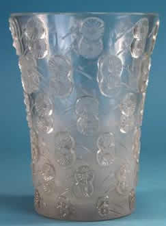 R. Lalique Deux A Deux Vase