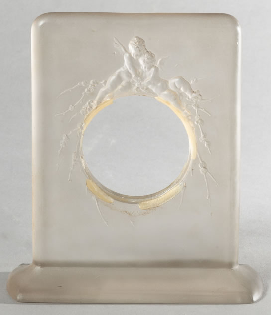 R. Lalique Deux Amours Clock