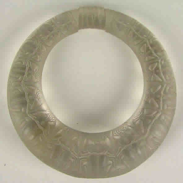 R. Lalique Deux Anneaux Scarabees Vase