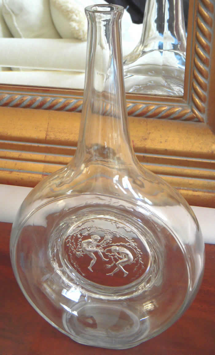 R. Lalique Deux Danseuses Decanter