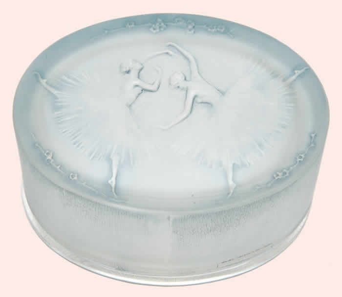 R. Lalique Deux Danseuses Powder Box