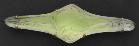 R. Lalique Deux Faisans Brooch