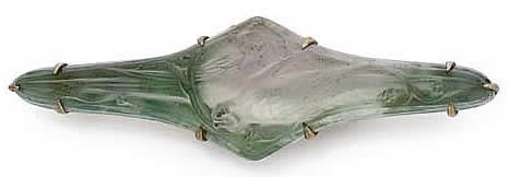 R. Lalique Deux Faisans Brooch