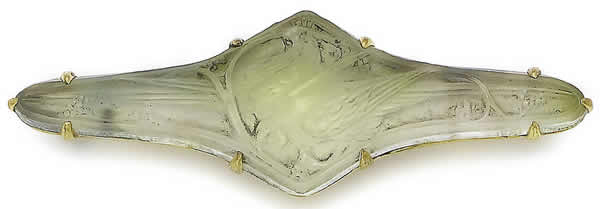 R. Lalique Deux Faisans Brooch