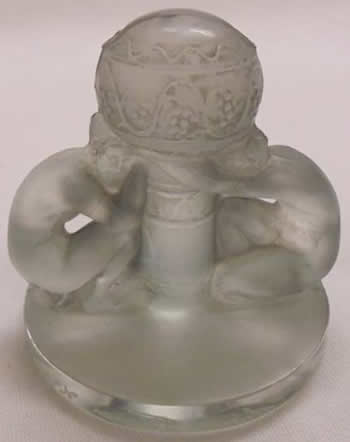 R. Lalique Deux Figurines Card Holder