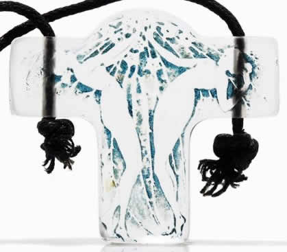 R. Lalique Deux Figurines Pendant